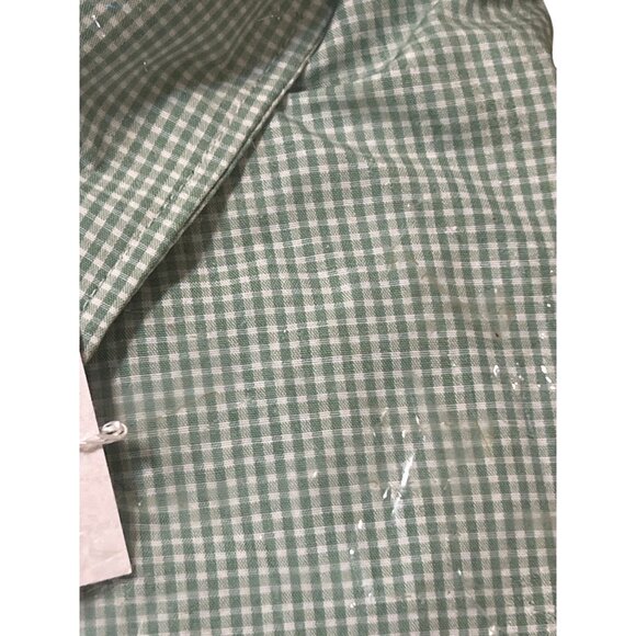Van Heusen For Her Green Chicory Dress Shirt 13V02 26365 Size XL NWT - Picture 2 of 4